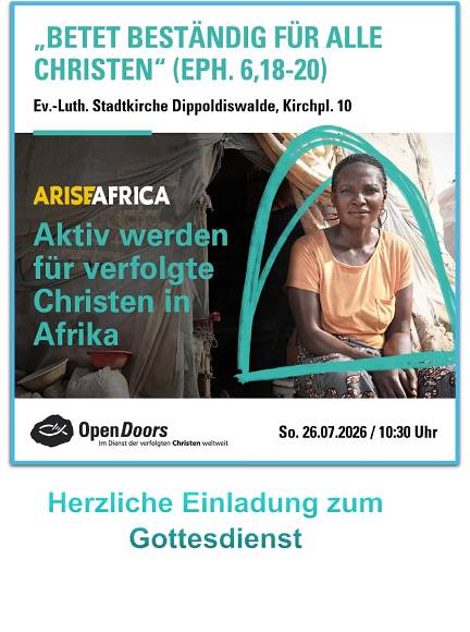 Aktiv für verfolgte Christen