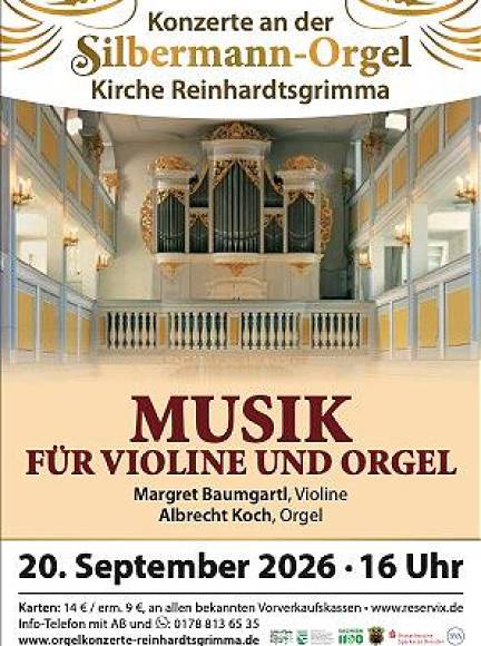 Orgelkonzert Reinhardtsgrimma